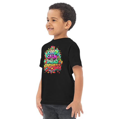 "Keep Calm And Spread Kindness" Ultimate Graphic Collection Unisex Toddler T-Shirt - Karma Inc Apparel 