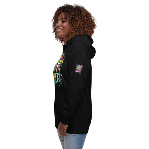"Peace,Love,Unity, Equality" Ultimate Graphic Collection Unisex Hoodie - Karma Inc Apparel 