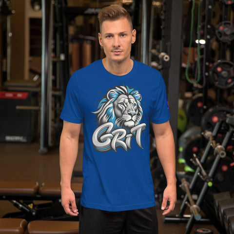 "GRIT" Detroit Lions Tribute Ultimate Graphic Collection Unisex T-Shirt - Karma Inc Apparel 