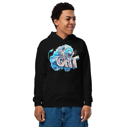 "Detroit Grit" Ultimate Graphic Collection Unisex Youth Hoodie - Karma Inc Apparel 