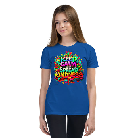 "Keep Calm And Spread Kindness" Ultimate Graphic Collection Youth T-Shirt - Karma Inc Apparel 