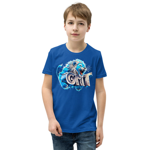 "Detroit Grit" Ultimate Graphic Collection Youth Short Sleeve T-Shirt - Karma Inc Apparel 