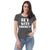 Karma Inc Apparel  Anthracite / S "ACT WITH KINDNESS" Organic Cotton Women's Fitted T-Shirt