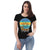 Karma Inc Apparel  Black / S "PEACE LION" Preimum Organic Cotton Womens T-Shirt