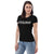 Karma Inc Apparel  #ITSCOOL2BKIND Premium Organic Cotton Womens Fitted T-Shirt