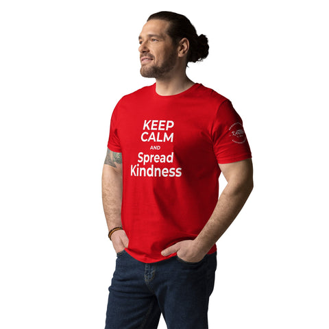 Karma Inc Apparel  "KEEP CALM AND SPREAD KINDNESS" Preimum Organic Cotton Unisex T-Shirt