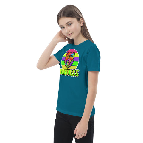 Karma Inc Apparel  "KINDNESS LION" Premium Organic Cotton Kids Unisex T-Shirt