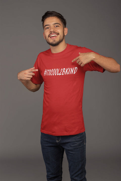Karma Inc Apparel  Mens T-Shirt "#ITSCOOL2BKIND"  Men's T-Shirt