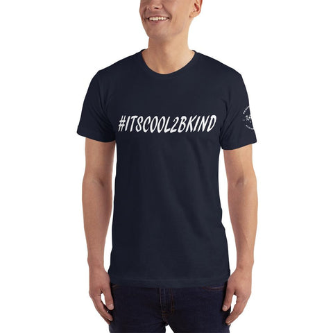 Karma Inc Apparel  Mens T-Shirt Navy / XS "#ITSCOOL2BKIND"  Men's T-Shirt