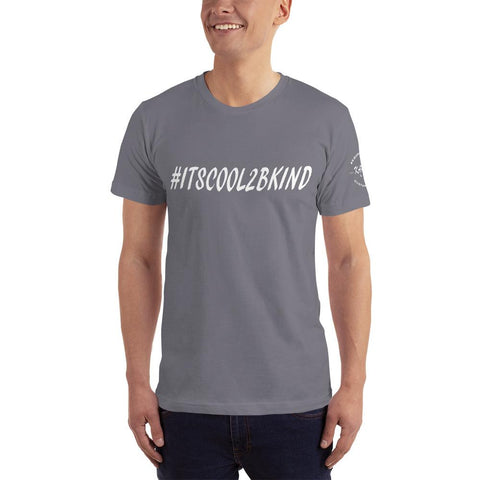 Karma Inc Apparel  Mens T-Shirt Slate / S "#ITSCOOL2BKIND"  Men's T-Shirt