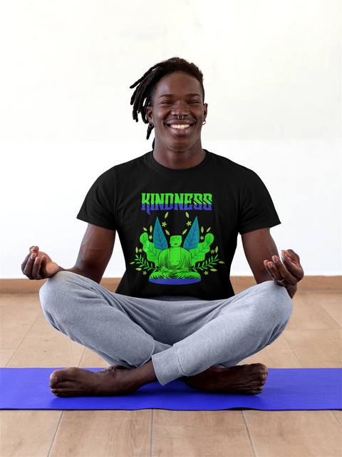 Karma Inc Apparel  Organic Cotton T-Shirt "KINDNESS BUDDA" Unisex Organic Cotton T-Shirt