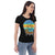 Karma Inc Apparel  "PEACE LION" Preimum Organic Cotton Womens T-Shirt