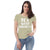 Karma Inc Apparel  Sage / S "ACT WITH KINDNESS" Organic Cotton Women's Fitted T-Shirt