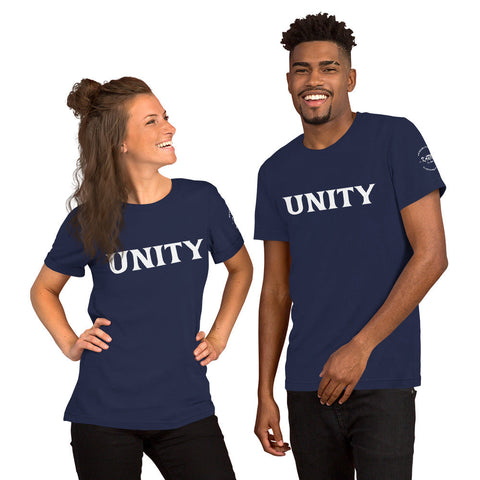 Karma Inc Apparel  Unisex T-Shirt Navy / XS "UNITY" Bella-Canvass Preimum Unisex T-Shirt